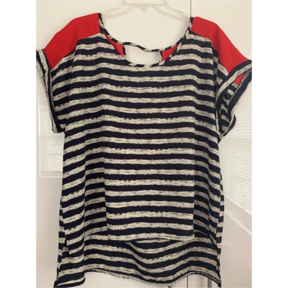 Red,White,&Blue Top